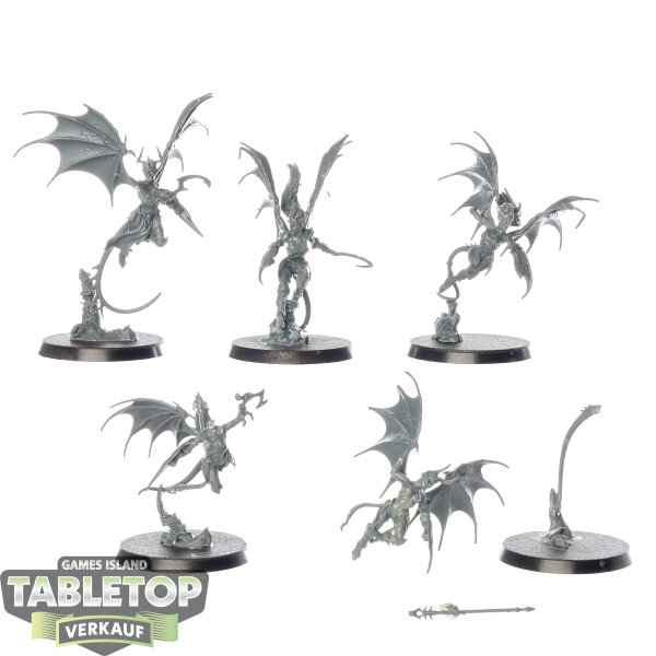 Daughters of Khaine - 5 Khinerai Heartrenders - unbemalt