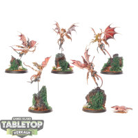 Daughters of Khaine - 5 Khinerai Lifetakers - bemalt