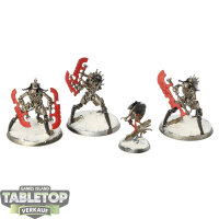 Necrons - 3 Skorpekh Destroyers - bemalt