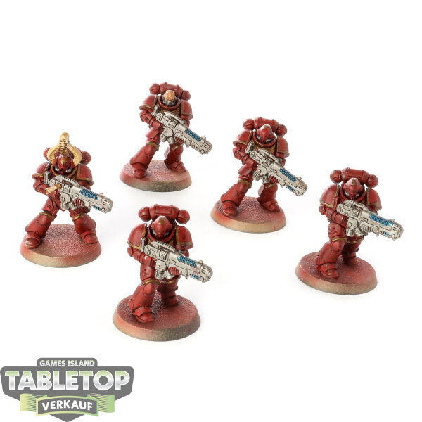 Chaos Space Marines - 5x Hellblaster Squad - teilweise bemalt