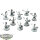 Fyreslayers - 10x Vulkite Berzerkers - teilweise bemalt