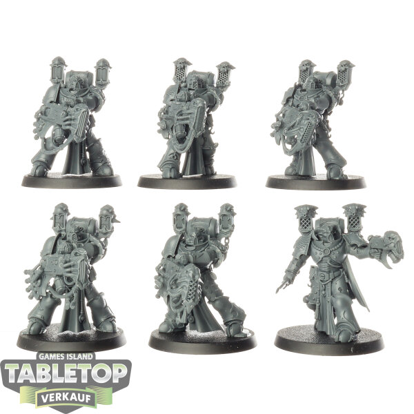 Emperor’s Children - 6 Noise Marines - unbemalt