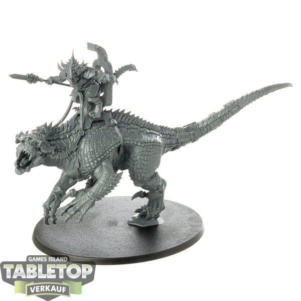 Seraphon - Saurus Oldblood on Carnosaur - unbemalt