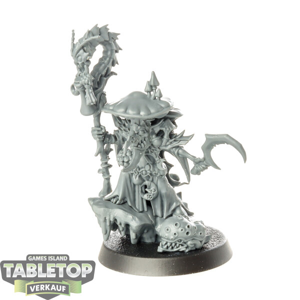 Gloomspite Gitz - Fungoid Cave-Shaman - unbemalt