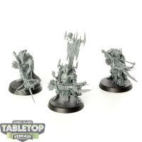 Orruk Warclans - 3 Man-Skewer Boltboyz - unbemalt