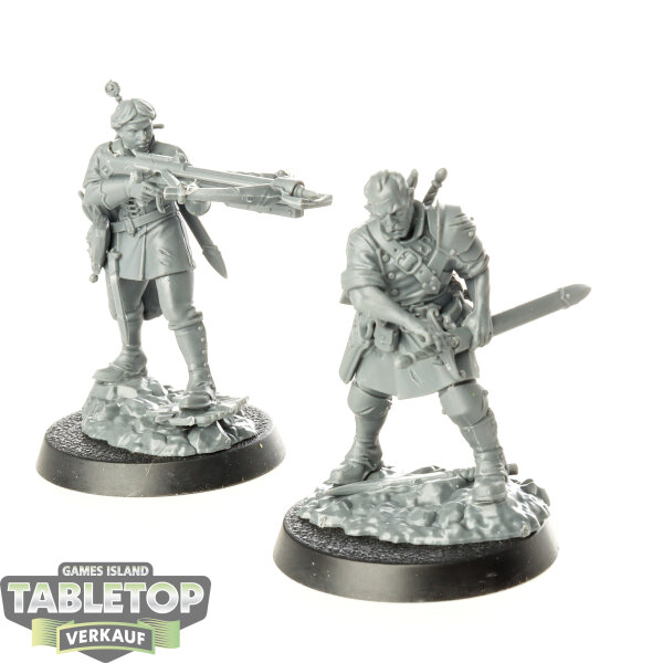 Cities of Sigmar - Galen and Doralia ven Denst - unbemalt