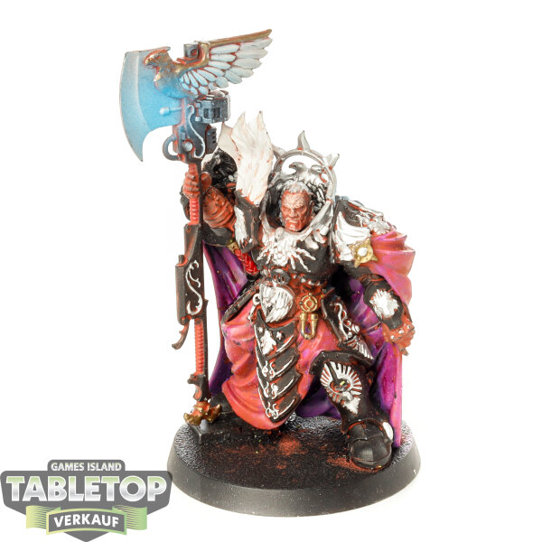 Adeptus Custodes - Captain-General Trajann Valoris - teilweise bemalt