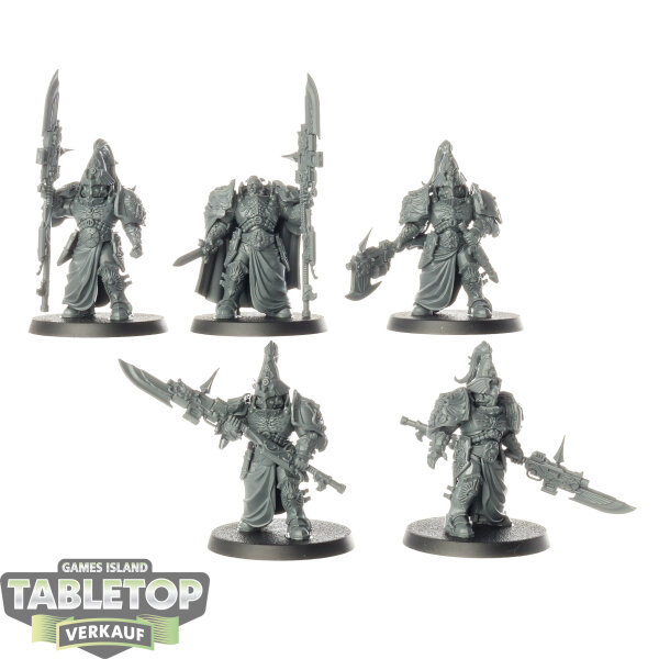 Adeptus Custodes - 5 Custodian Wardens - unbemalt