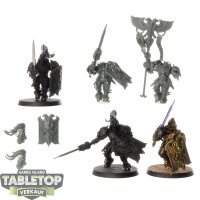 Adeptus Custodes - 5 Custodian Guard - teilweise bemalt