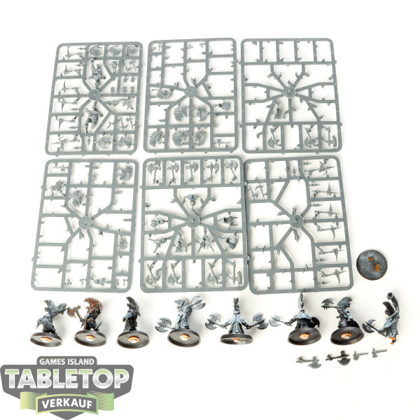 Fyreslayers - 10 Vulkite Berzerkers - teilweise gebaut