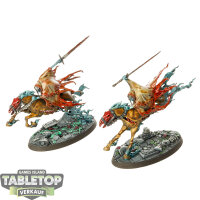 Nighthaunt - 2x Dreadblade Harrows - bemalt