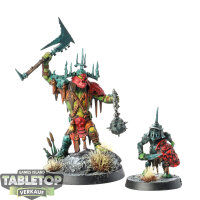Orruk Warclans - Killaboss with Stab-grot - bemalt