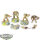 Death Guard - 4x Death Guard Terminators - bemalt