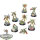 Death Guard - 7x Plague Marines klassisch - bemalt