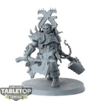 Blades of Khorne - Aspiring Deathbringer with Goreaxe and...