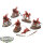 Soulblight Gravelords - 5 Blood Knights - bemalt