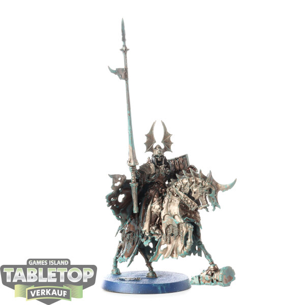 Soulblight Gravelords - Wight King on Skeletal Steed klassisch - teilweise bemalt