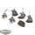 Soulblight Gravelords - 5 Barrow Knights klassisch - teilweise bemalt