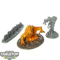 Fyreslayers - Magmic Invocations - teilweise bemalt