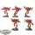 Chaos Space Marines - 5 Warp Talons klassisch - bemalt
