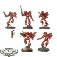 Chaos Space Marines - 5 Raptors klassisch - bemalt