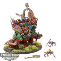 Lizardmen - Engine of the Gods - bemalt