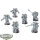 Chaos Space Marines - 6x Chosen - klassisch - unbemalt