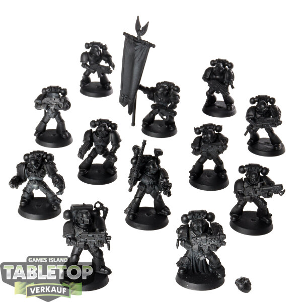 Space Marines - 12x Tactical Marines - klassisch - grundiert