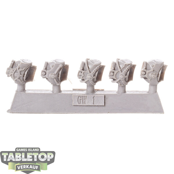 Horus Heresy - 5x Thousand Sons Mk IV Torsos Upgrade Set - im Gussrahmen