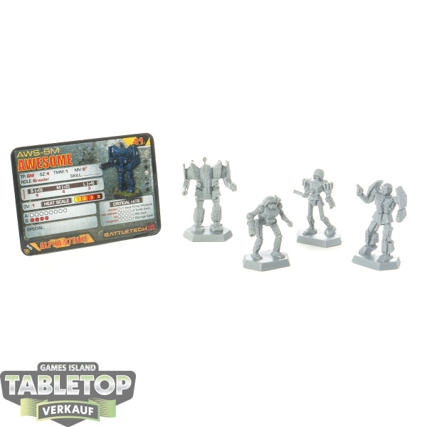 Battletech - Alpha Strike - Support Lance - unbemalt