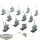 Kingdom of Bretonnia - 12 Knights of the Realm/Knights Errant - unbemalt