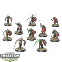 Orruk Warclans - 10x Gutrippaz - bemalt