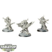 Orruk Warclans - 3x Man-skewer Boltboyz - grundiert