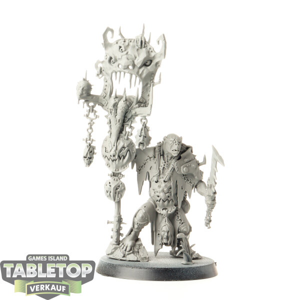 Orruk Warclans - Murknob with Belcha-banna - grundiert