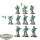 Thousand Sons - 10x Rubric Marines - bemalt