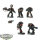 Space Marines - 5x Sternguard Veteran Squad - klassisch - teilweise bemalt