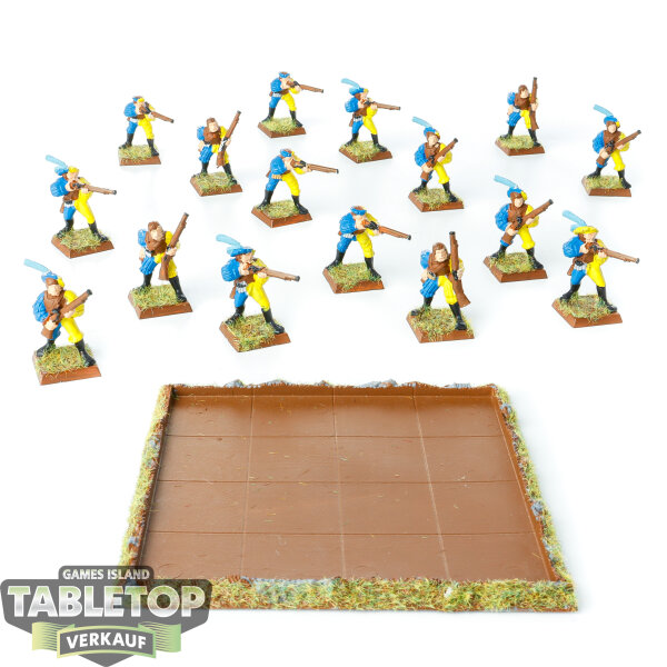 Empire of Man - 16x Empire Handgunners - klassisch - teilweise bemalt
