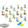 Empire of Man - 17x Empire Handgunners - klassisch - teilweise bemalt