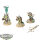 Orruk Warclans - 3x Man-Skewer Boltboyz - teilweise bemalt