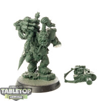 Orks - Nob with Waaagh! Banner klassisch - grundiert