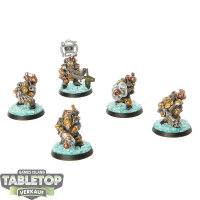 Kharadron Overlords - 5 Grundstok Thunderers - bemalt