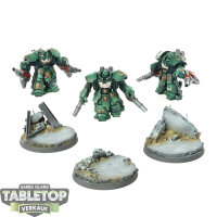 Dark Angels - 3 Centurion Devastator Squad - bemalt