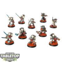 Grey Knights - 10 Grey Knights Purifier Squad - bemalt
