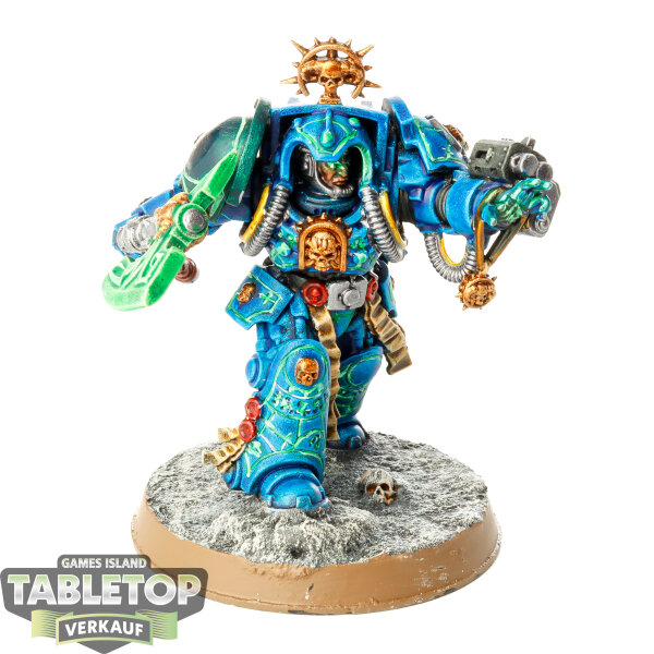 Space Marines - Librarian in Terminator Armour - bemalt