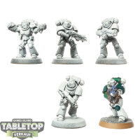 Black Templars - 5x Intercessor Squad - teilweise bemalt