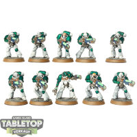 Space Marines - 10x Hellblaster Squad - bemalt