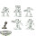 Space Marines - 5x Terminator Squad - teilweise bemalt