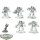 Space Marines - 5x Terminator Squad - teilweise bemalt