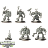 Blood Angels - 5x Blood Angels Terminator Assault Squad -...