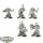 Blood Angels - 5x Blood Angels Sternguard Veteran Squad klassisch - teilweise bemalt